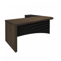 Mesa para Escritório Diretor em L Tamburato e Elegante - 8
