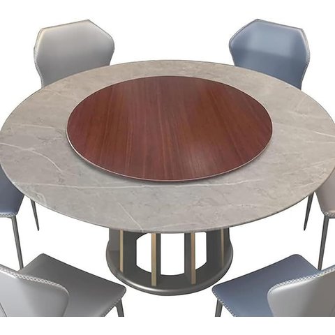 Base Giratória para Tampo de Mesa Vidro ou Madeira - 60cm