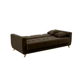 Sofá Cama 3 Lugares com Baú Pâmela  - 2