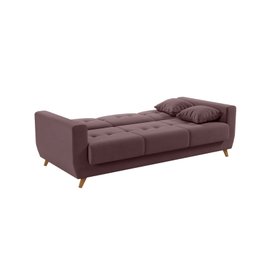 Sofá Cama 3 Lugares com Baú Pâmela  - 2