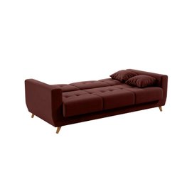 Sofá Cama 3 Lugares com Baú Pâmela  - 2