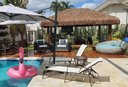 Ver imagem 2 de Espreguiçadeira Lótus Sling para Jardim e Piscina Reclinável