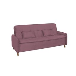 Sofá Cama 4 Lugares Veludo Donna  - 2