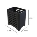 Ver imagem 5 de Kit Pia 3 Peças Lixeira Dispenser Porta Talher Cozinha - Stolf