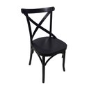 Ver imagem 3 de Kit 4 Cadeiras Gourmet Cozinha Sala Jantar Restaurante Preta