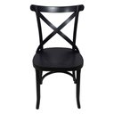 Ver imagem 1 de Kit 4 Cadeiras Gourmet Cozinha Sala Jantar Restaurante Preta