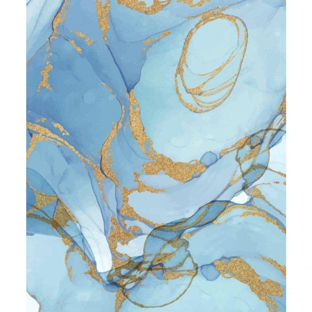 Kit com 3 Quadros Arte Abstrata em Lona Tamanho:60x90cm - 5