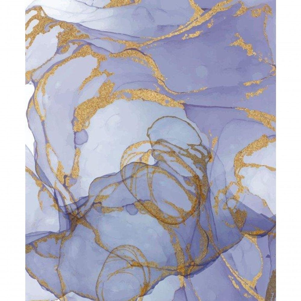 Kit com 3 Quadros Arte Abstrata em Lona Tamanho:60x90cm - 4