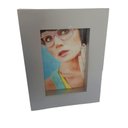 Ver imagem 1 de Porta Retrato Plástico Prata 21cm x 16cm