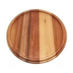 Suporte de Madeira para Forma de Pizza 30 Cm com Bandeja - 3