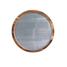 Suporte de Madeira para Forma de Pizza 30 Cm com Bandeja - 2