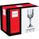 Ver imagem 2 de Kit 6 Taça Long Champ Vinho 17x6x6cm 170ml Cristal Transp