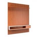 Ver imagem 2 de Painel para Tv até 65 Polegadas Detroit 1 Prateleira Ripado Nature - Tebarrot