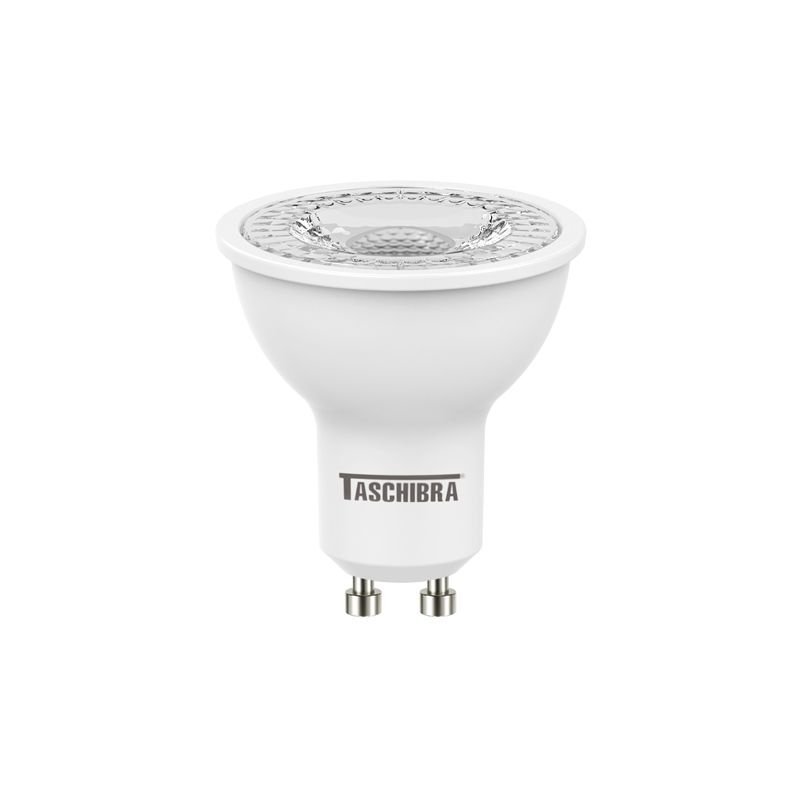 Lâmpada Led Taschibra TDL 40 Dicroica MR16 6W GU10 Bivolt 2700K Luz Amarela - 1