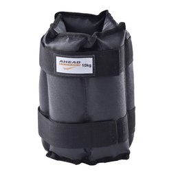 Par de Caneleiras (tornozeleiras) 10 Kg Pretas Ahead Sports - 2