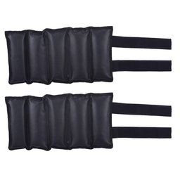 Par de Caneleiras (tornozeleiras) 10 Kg Pretas Ahead Sports - 5