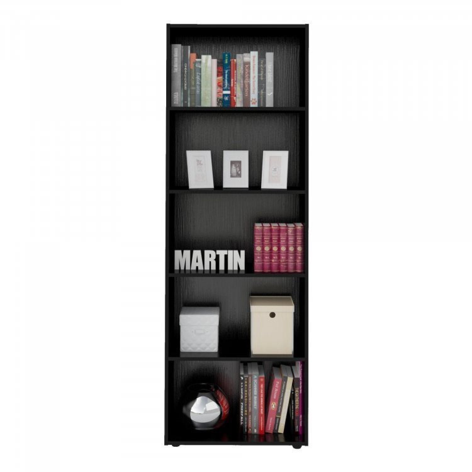 Kit 2 Estantes para Livros 5 Prateleiras 180cmx120cm Multy - 9