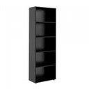 Ver mais imagens de Kit 2 Estantes para Livros 5 Prateleiras 180CMX120CM Multy Preto