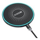 Ver imagem 1 de Carregador Indução sem Fio Rápido 15W Turbo Fast Charger Hrebos HS-94