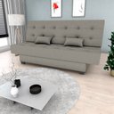 Ver imagem 1 de Sofá Cama Reclinável 3 Lugares Laila 