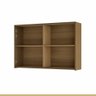 Armário Aéreo 2 Portas 120cm 100% Mdf Rainha Nature - 6