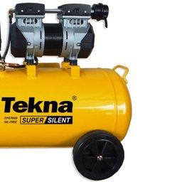 Compressor de Ar Isento de Óleo 50 Litros 1,8cv Cps7050 127v Tekna - 4