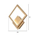 Ver imagem 3 de Arandela Nitrolux La-001a Dourada Led Bivolt