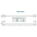 Ver imagem 2 de Porta Toalha Longo Barra Metal Bella 220 Fani