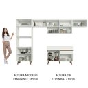 Ver imagem 5 de Armário de Cozinha Completa 330cm Branco Reims Madesa 01