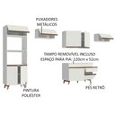 Ver imagem 4 de Armário de Cozinha Completa 330cm Branco Reims Madesa 01