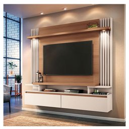 Home Suspenso Brasil Nature Off White - HB Móveis - 4