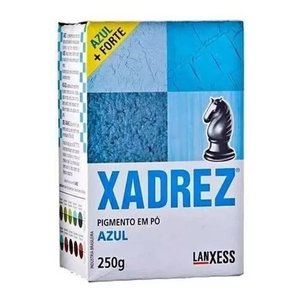 Pó Pigmento Azul Óxido de Ferro 250g Xadrez