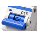 Ver imagem 3 de Mini Disjuntor Bipolar 2P Curva C 6A 10A 16A 20A 25A 32A 40A 50A 63A Trilho DIN Amperagem:16A Curva