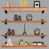 Kit Jogo 4 Prateleiras De Parede Para Livro Decorativa Ávila MDF 60cm x 15cm Jade - 7