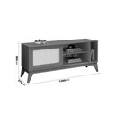 Ver imagem 2 de Rack Cayman para Tv até 55 Polegadas 1 Porta Edn Cor Off White Cedro