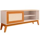 Ver imagem 1 de Rack Cayman para Tv até 55 Polegadas 1 Porta Edn Cor Off White Cedro
