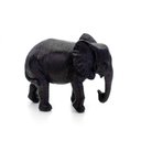 Ver imagem 4 de Escultura Decorativa Elefante em Poliresina Preto 26x31x13 cm - D’Rossi