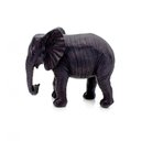 Ver imagem 5 de Escultura Decorativa Elefante em Poliresina Preto 26x31x13 cm - D’Rossi
