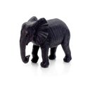 Ver imagem 3 de Escultura Decorativa Elefante em Poliresina Preto 26x31x13 cm - D’Rossi