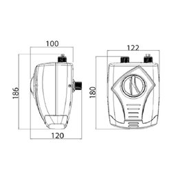 Aquecedor de Água Elétrico Versátil - Lorenzetti Voltagem:127v 127v - 6
