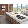Fogao Cooktop 5q Professionale 86cm Inox Gas 220v## Lntp95gd5bx Elanto - 7