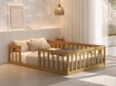 Ver imagem 1 de Cama Montessoriana com Colchão Casal:nogueira