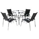 Ver imagem 3 de 4 Cadeiras e Mesa 2 Espreguiçadeiras e Mesa Preto