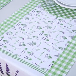 Caminho de Mesa Estampado Allegra 1 Peça 1,25m X 43cm 100% Poliéster - Lavanda - 3