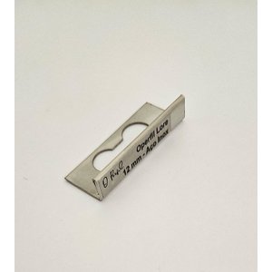 Perfil Lore 12mm Aço Inox 304 Escovado