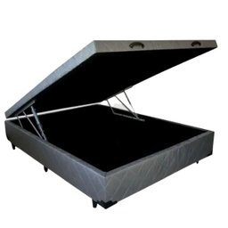 Cama Baú Casal Blindado Reforçado - 43cm de altura - 2
