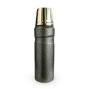 Ver imagem 1 de Garrafa Térmica Aço Inoxidável Parede Dupla Modelo Safari Esporte 500ml Conserva Quente e Frio:preto