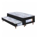 Ver imagem 2 de Bicama Box Solteiro D-28 com Box Auxiliar 188x88x52cm Colchoarte
