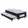 Bicama Box Solteiro D-28 com Box Auxiliar 188x88x52cm Colchoarte - 3