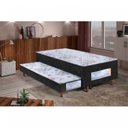 Ver imagem 1 de Bicama Box Solteiro D-28 com Box Auxiliar 188x88x52cm Colchoarte